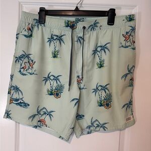 O’Neill Tropical Print Volley Swim Shorts